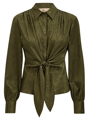 Karmamia Lee Skjorte, Army Paisley Jacquard